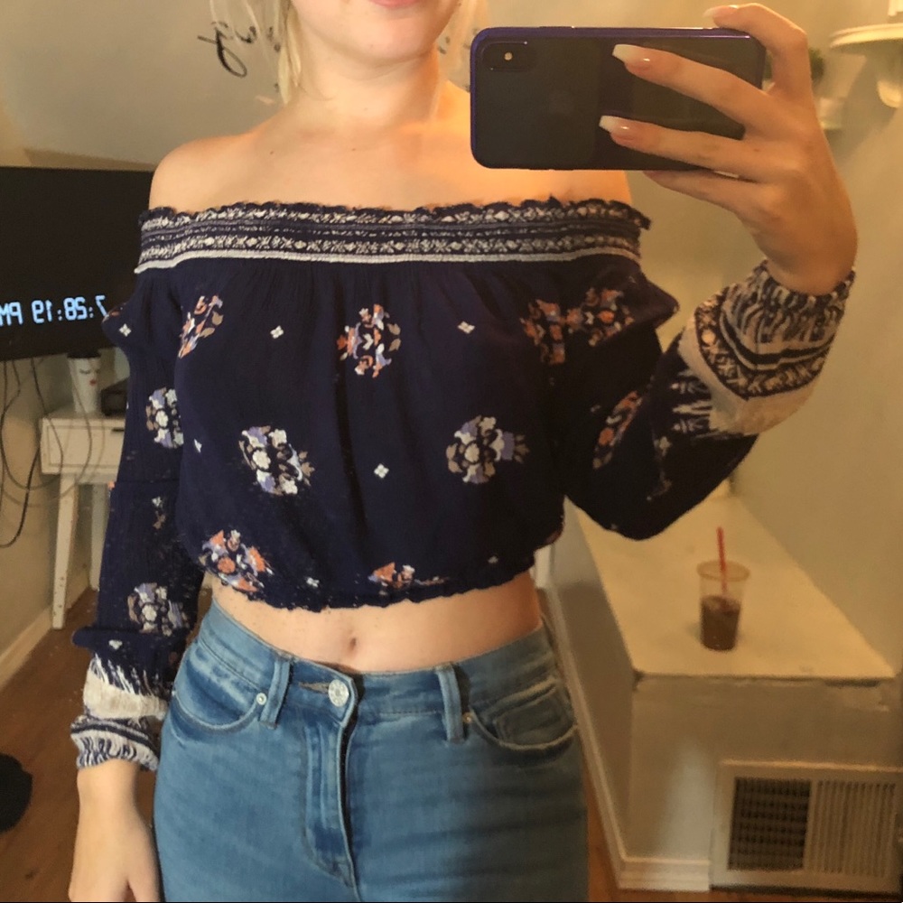 Pacsun Crop long sleeve